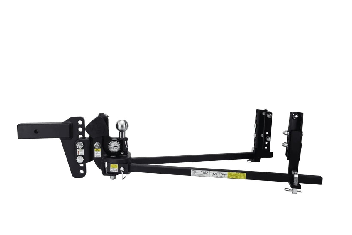 Weight Distribution Hitch with Anti-Sway, 4" Drop, 2" Shank, 12,500-lb Towing Capacity R773364