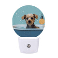 Dog in Bathtub Night Light Smart Sensor Z74011