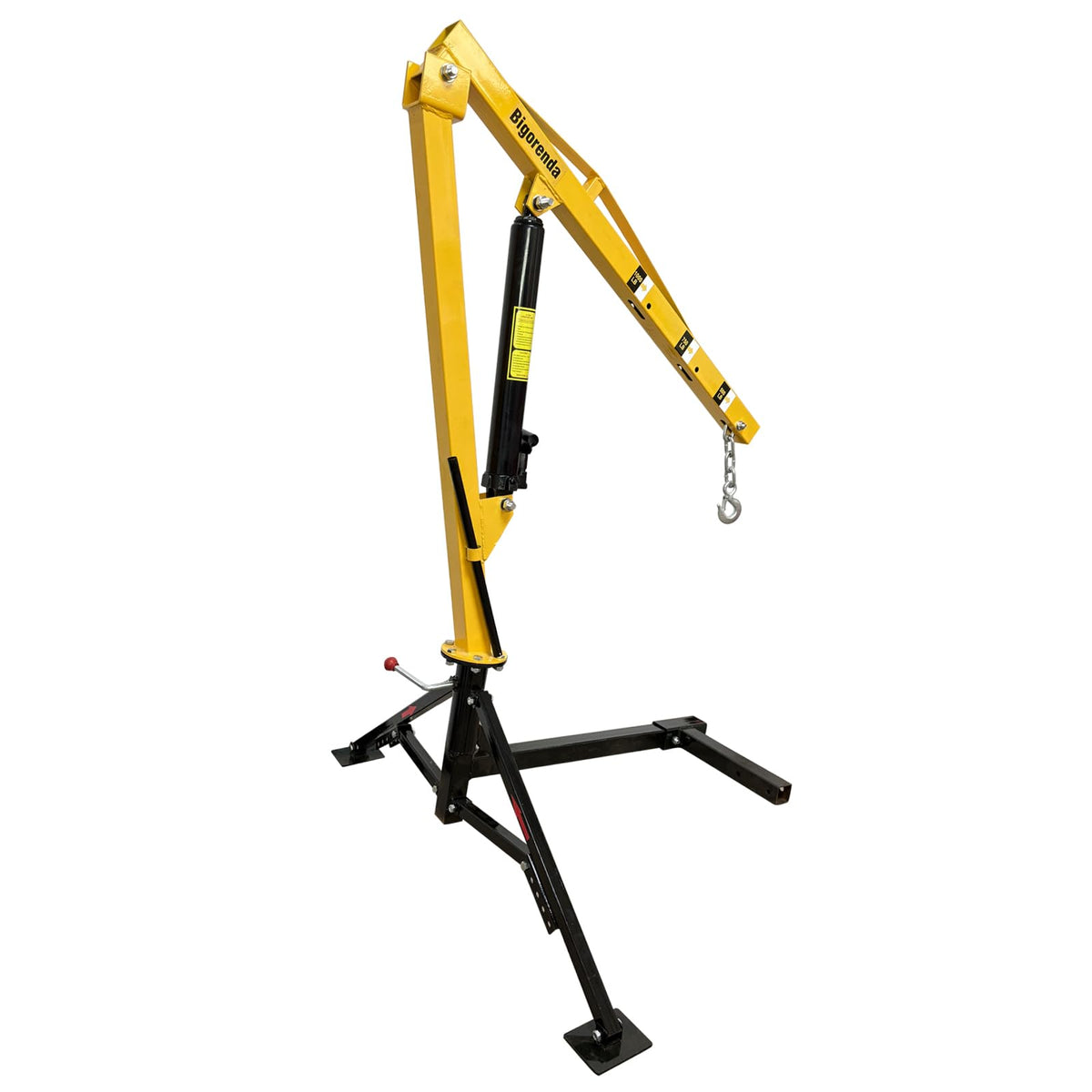 1000lb Capacity Hydraulic 360° Swivel Truck Crane U925866