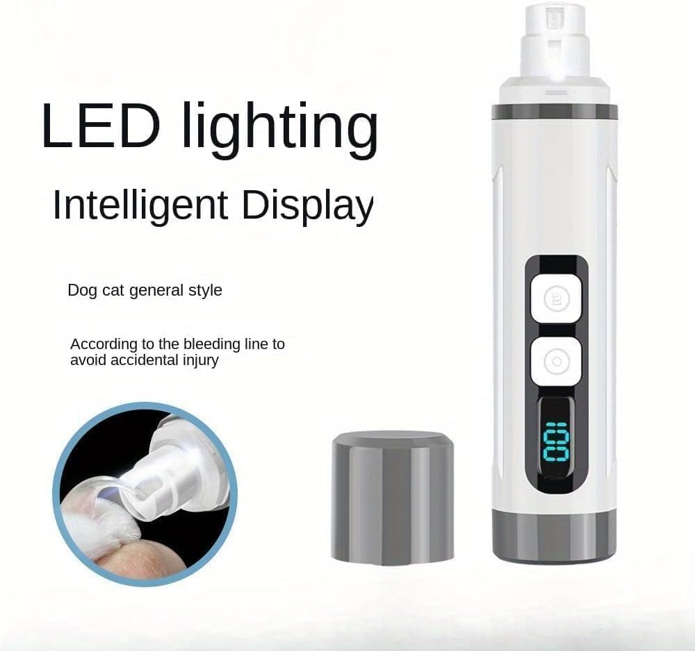 Dog Nail Grinder with LED Light Y27841
