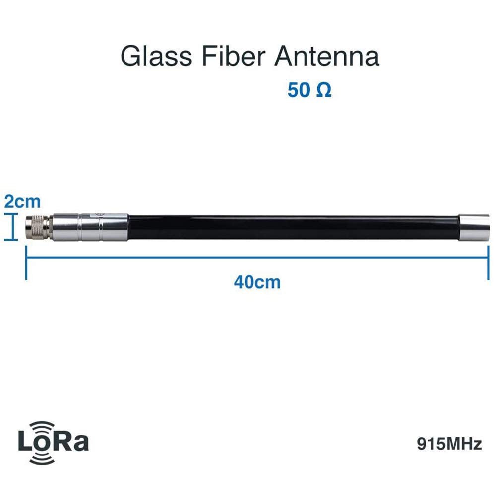 LoRa Gateway Antenna 3dbi Gain Omni-Directional Glass Fiber 915MHz R9671