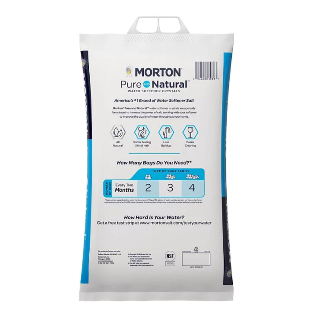 40-lbs. Water Softener Crystals (6 Bags) A693