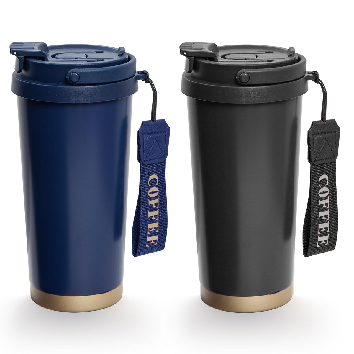 2 Pack 17oz Insulated Stainless Steel Coffee Mug K75995