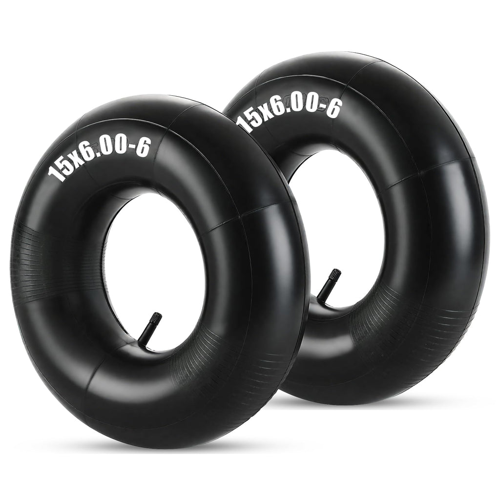 2 Pack 15x6.00-6 Inner Tubes with TR-13 Valve Stem G6834