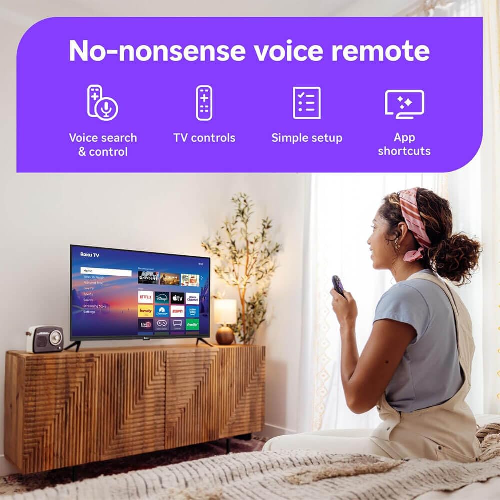 32" 1080p FHD LED Smart TV with HDMI Cable J104841