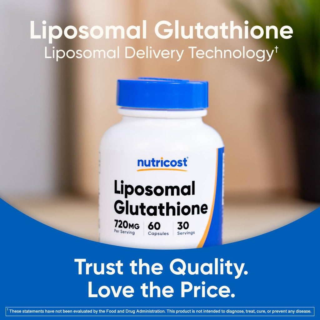 Liposomal Glutathione Supplement 60 Capsules H2142