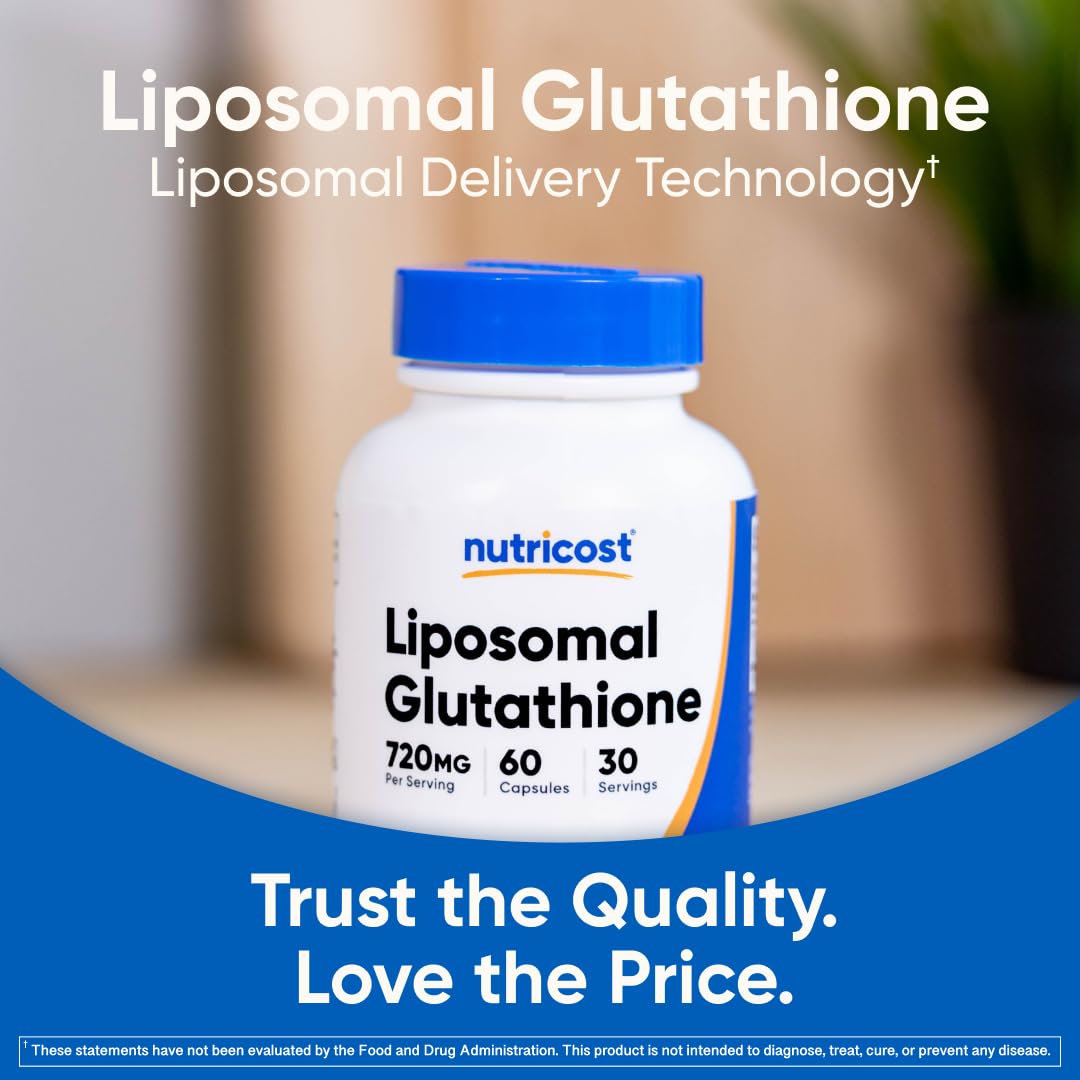 Liposomal Glutathione Supplement 60 Capsules H2142