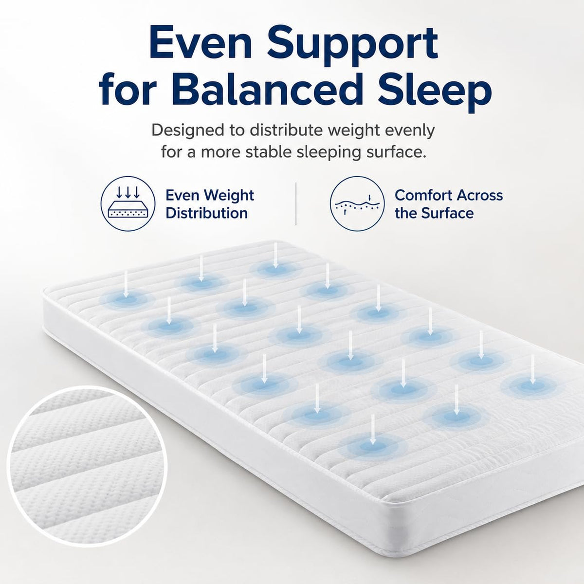 5 Inch Medium Firm Gel Memory Foam Mattress L60697