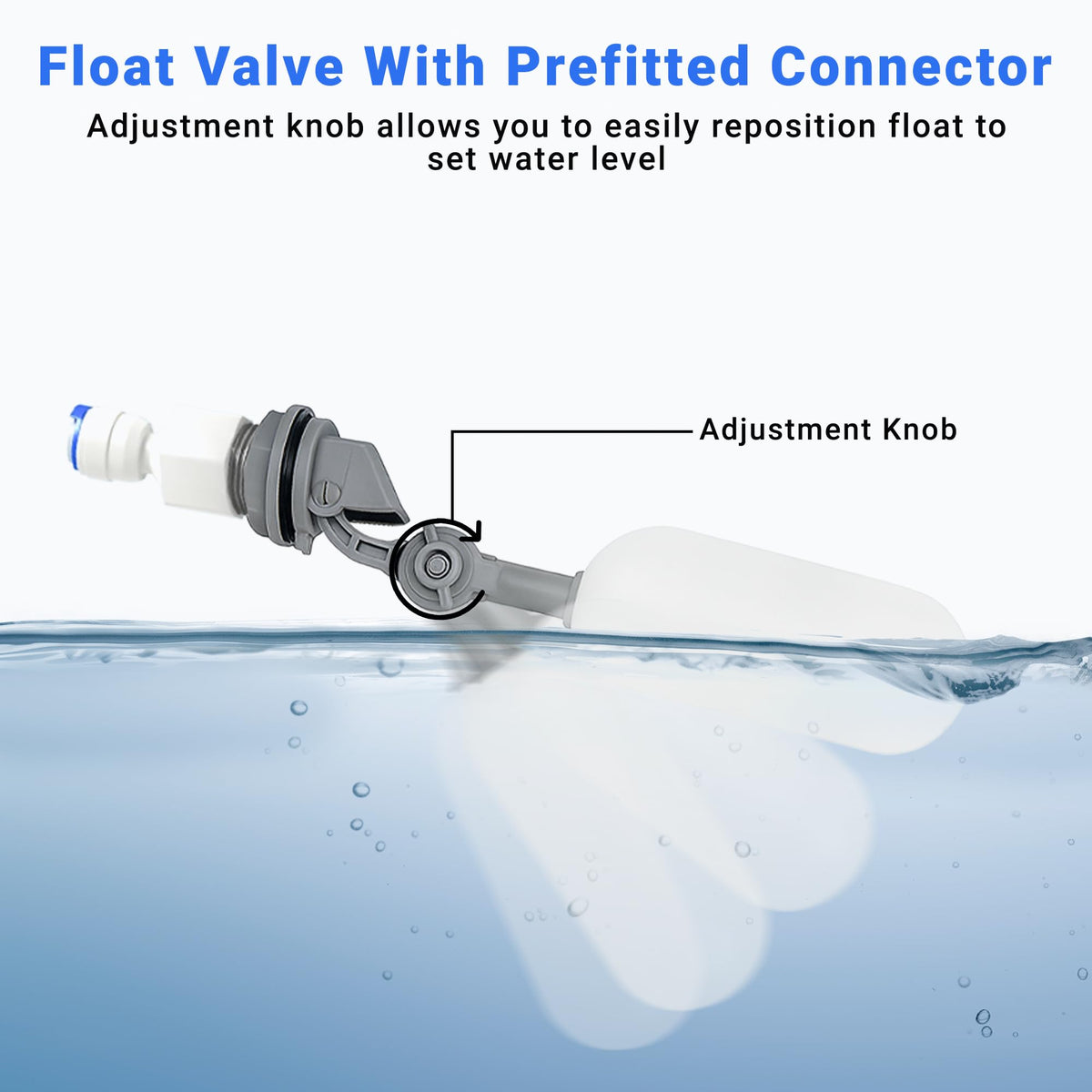RO/DI Float Valve Kit W795