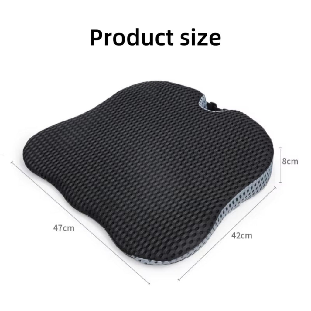 Black Memory Foam Car Seat Booster Cushion R497223