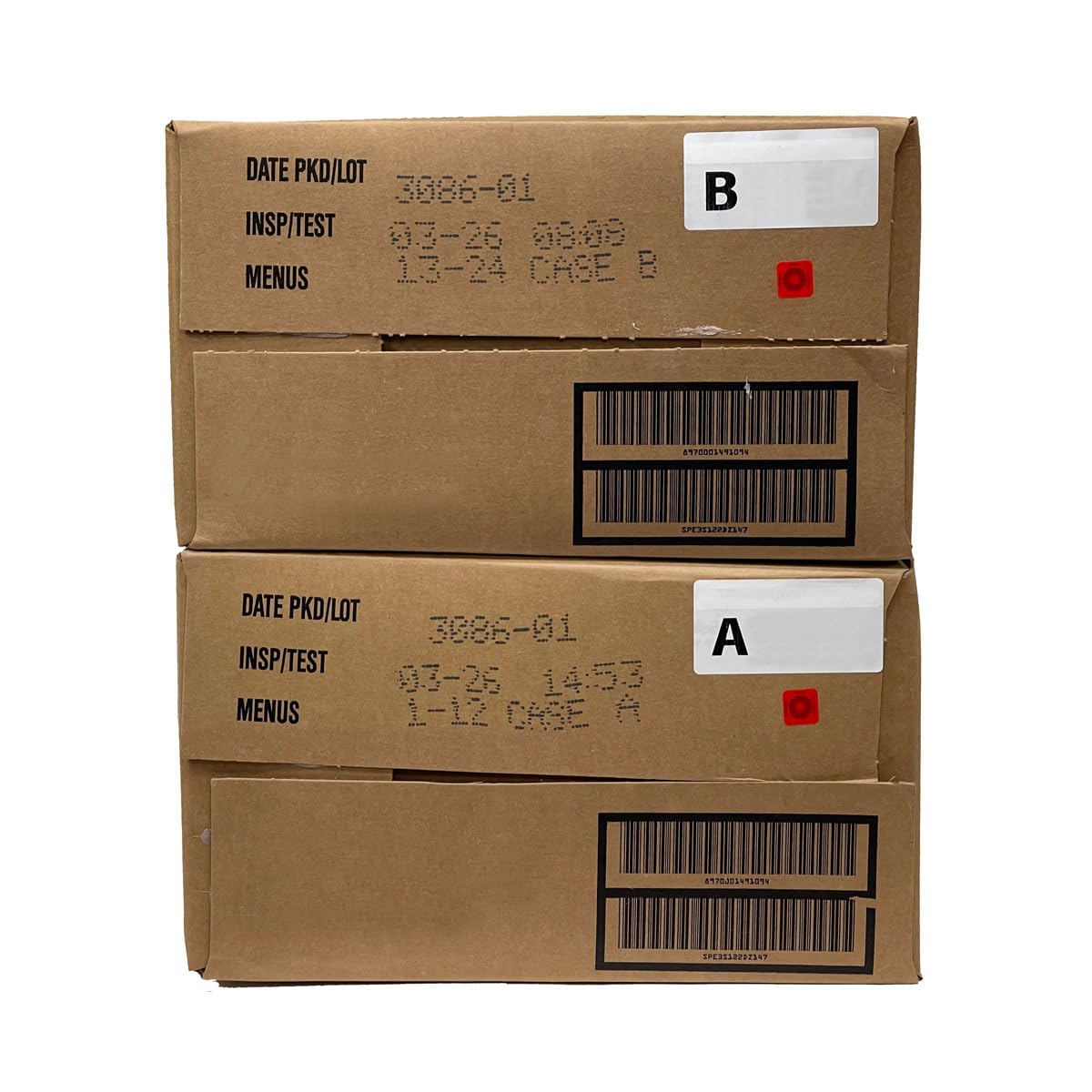 Meals Ready to Eat A and B Cases Z385