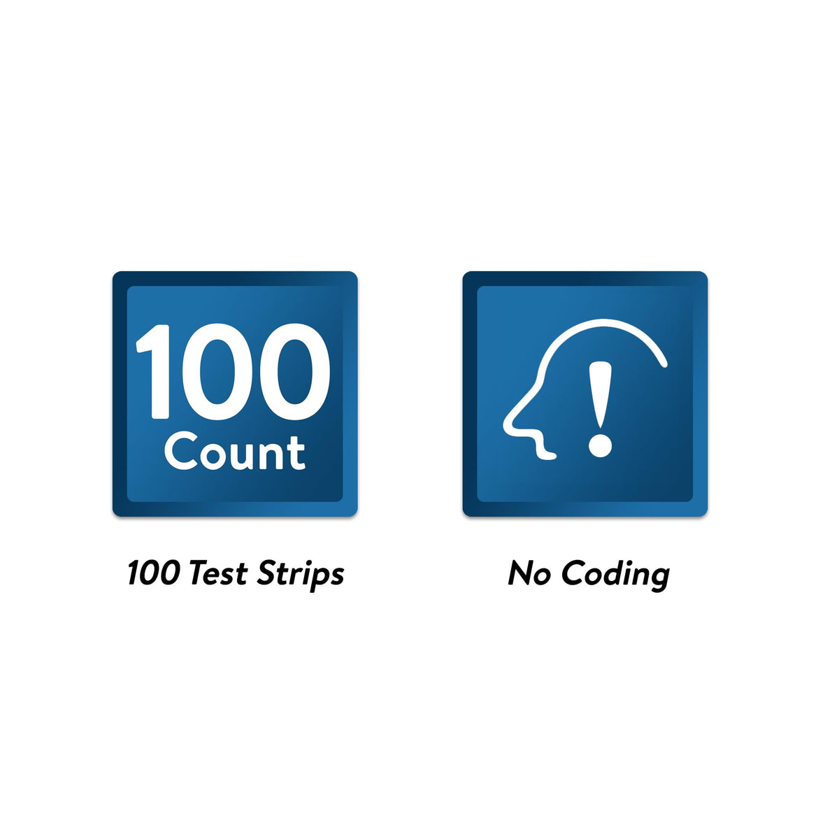 Blood Glucose Test Strips 100 Count O627
