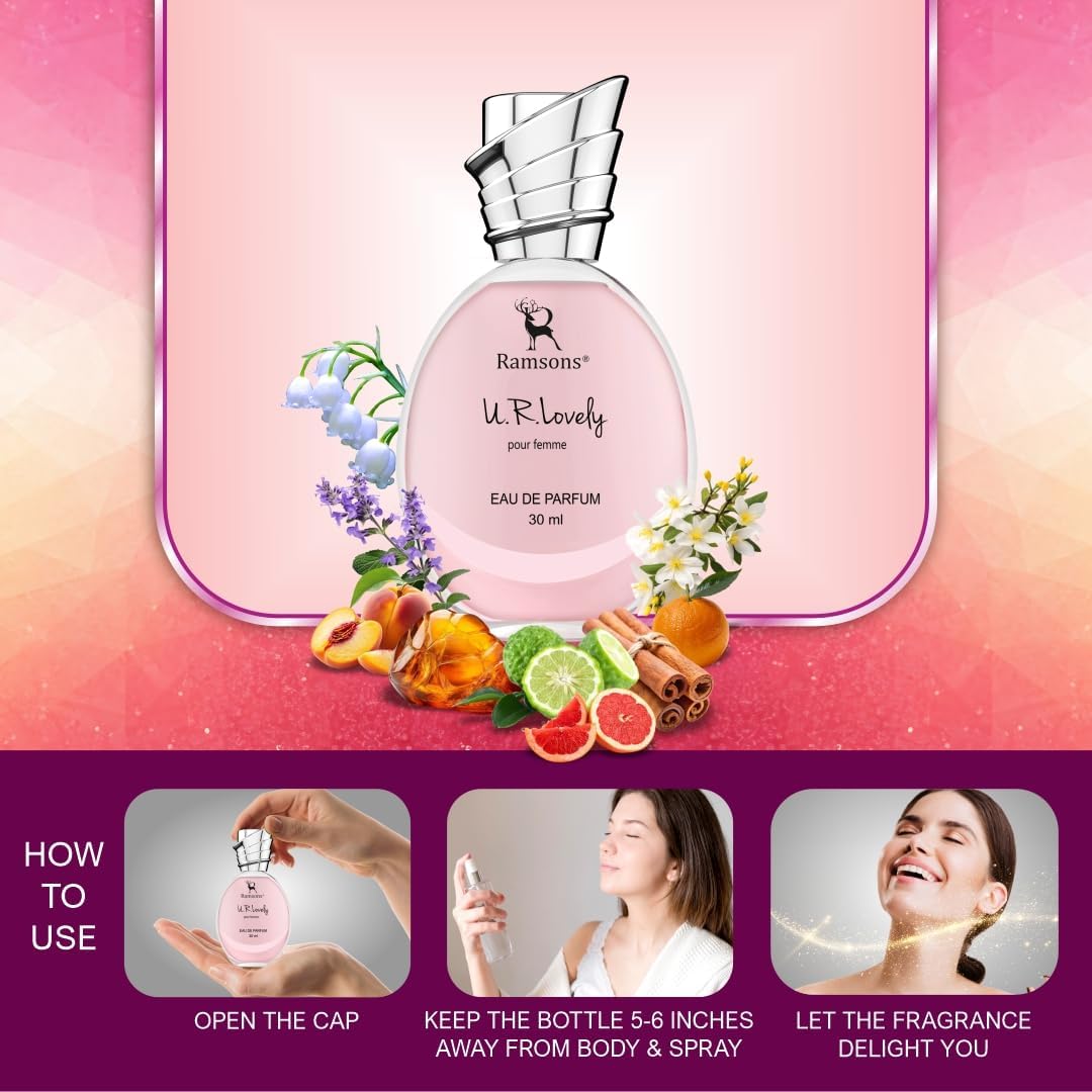 Eau De Parfum for Women 30ml Floral Fragrance T879