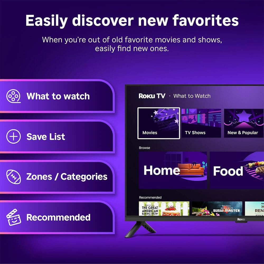 32" 1080p FHD LED Smart TV with HDMI Cable J104841