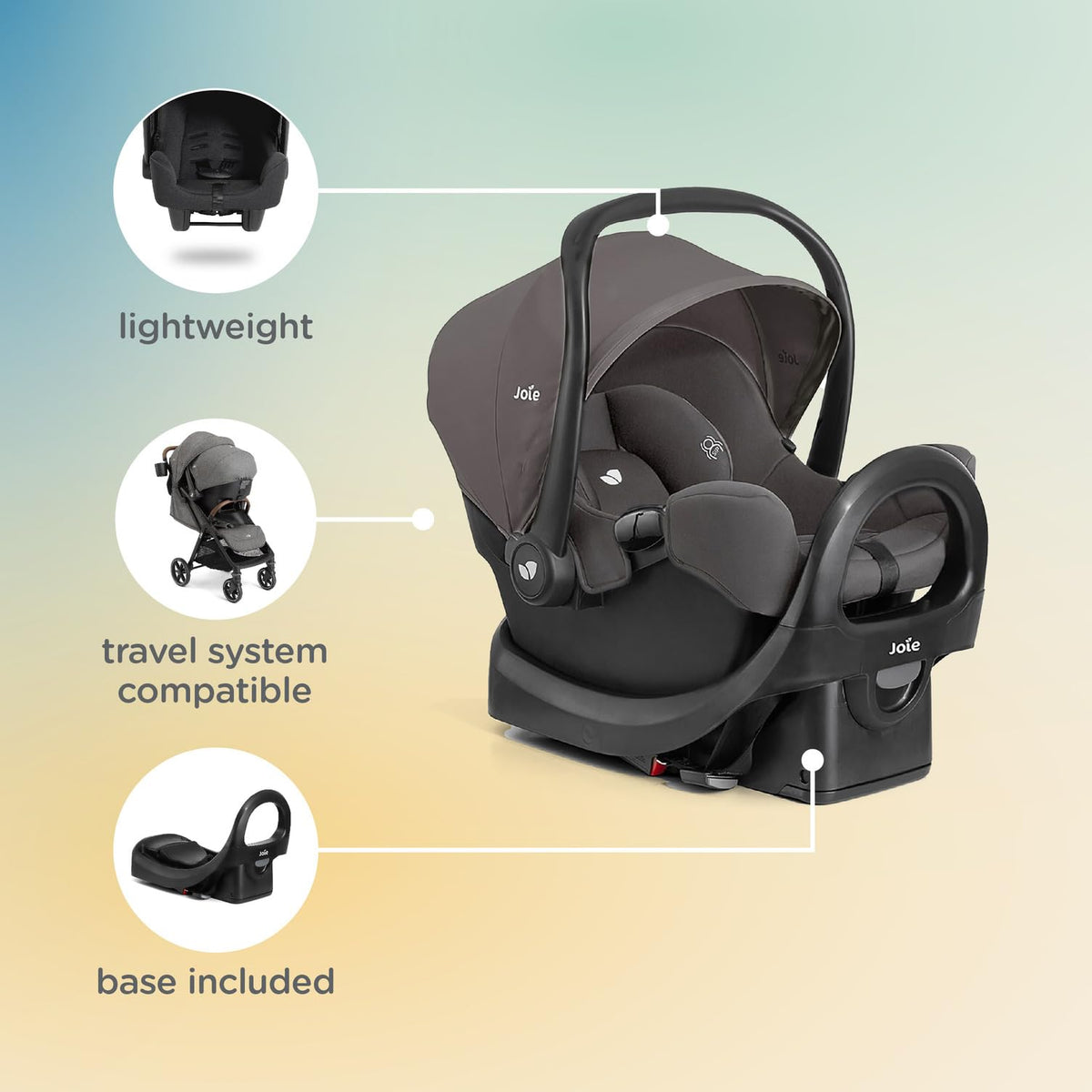 Infant Car Seat & Anti-Rebound Base T513