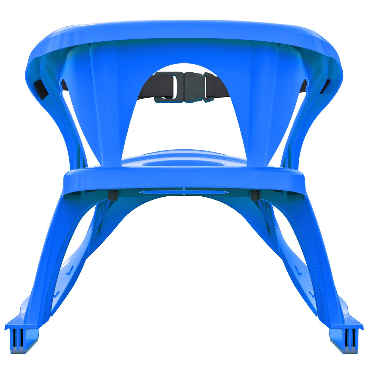 Snow Sled with Pull Rope, Backrest and Safety Belt A2616