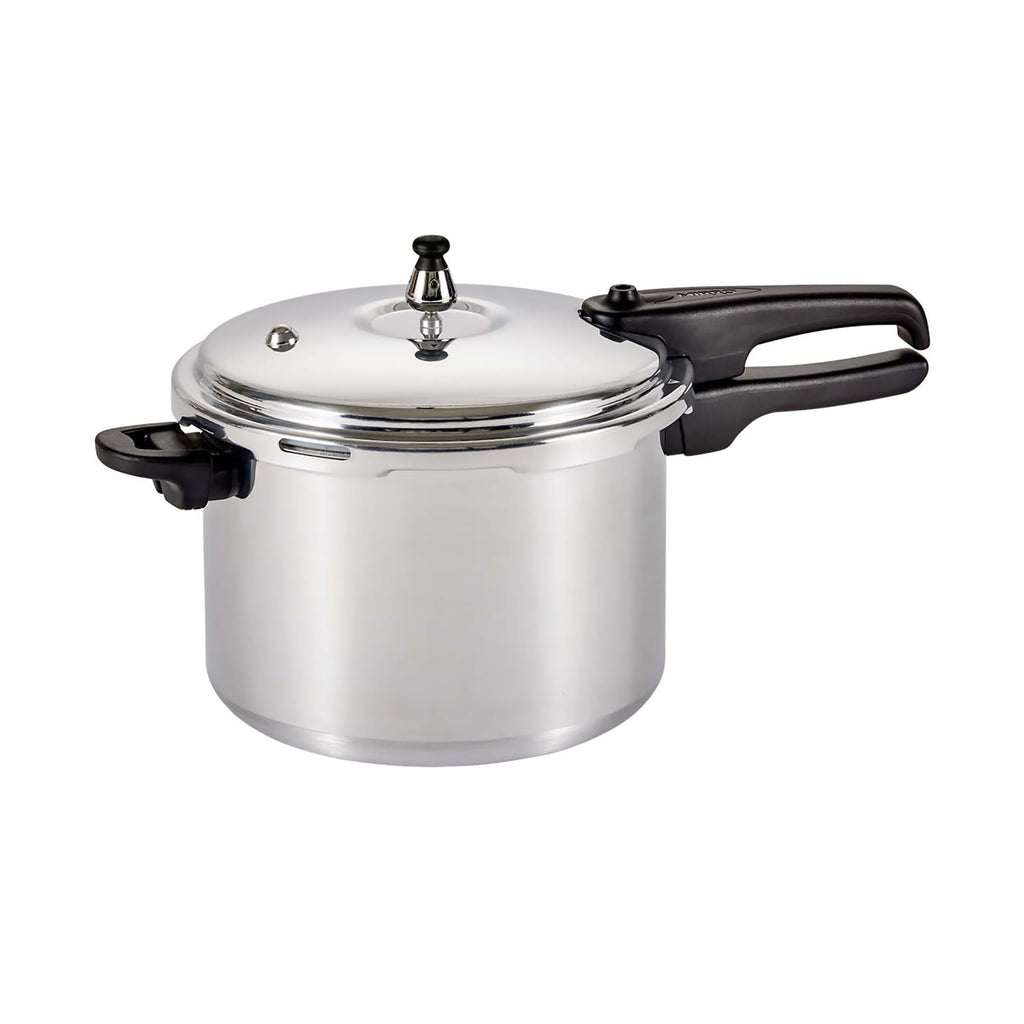 Polished Aluminum 8-Quart Pressure Cooker K501