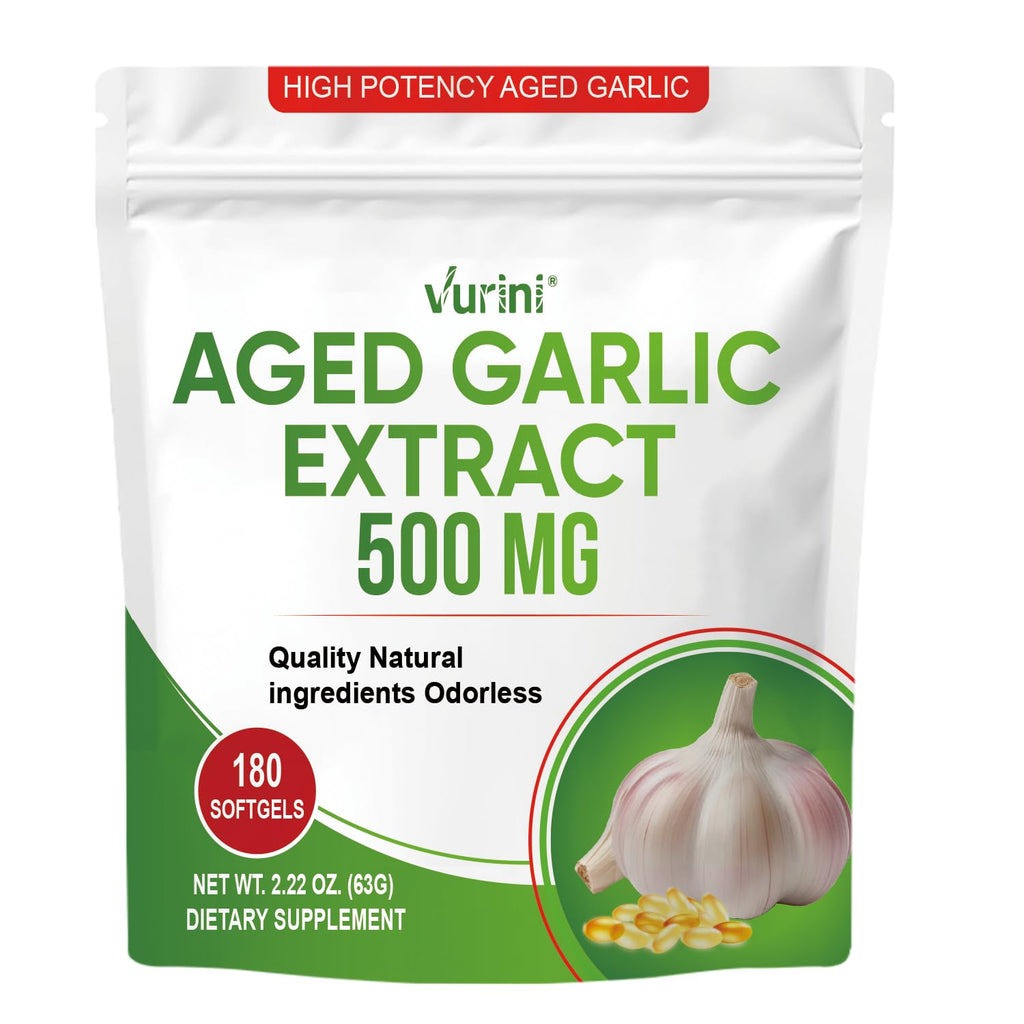 Aged Garlic Extract Capsules, 300 Softgels F58556