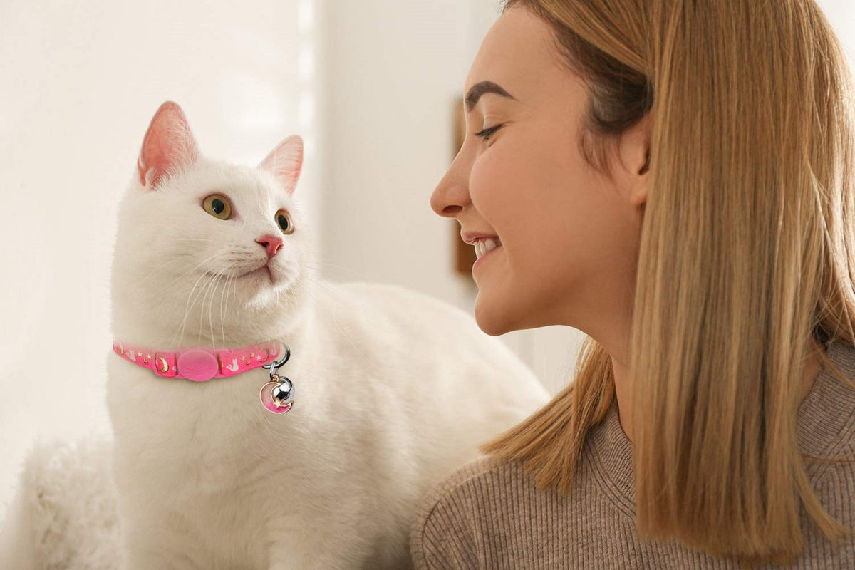 Breakaway Cat Collar with Bells 4PCS Z72641