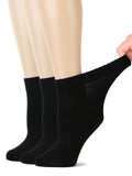 Loose Fit Bamboo Ankle Socks W8629