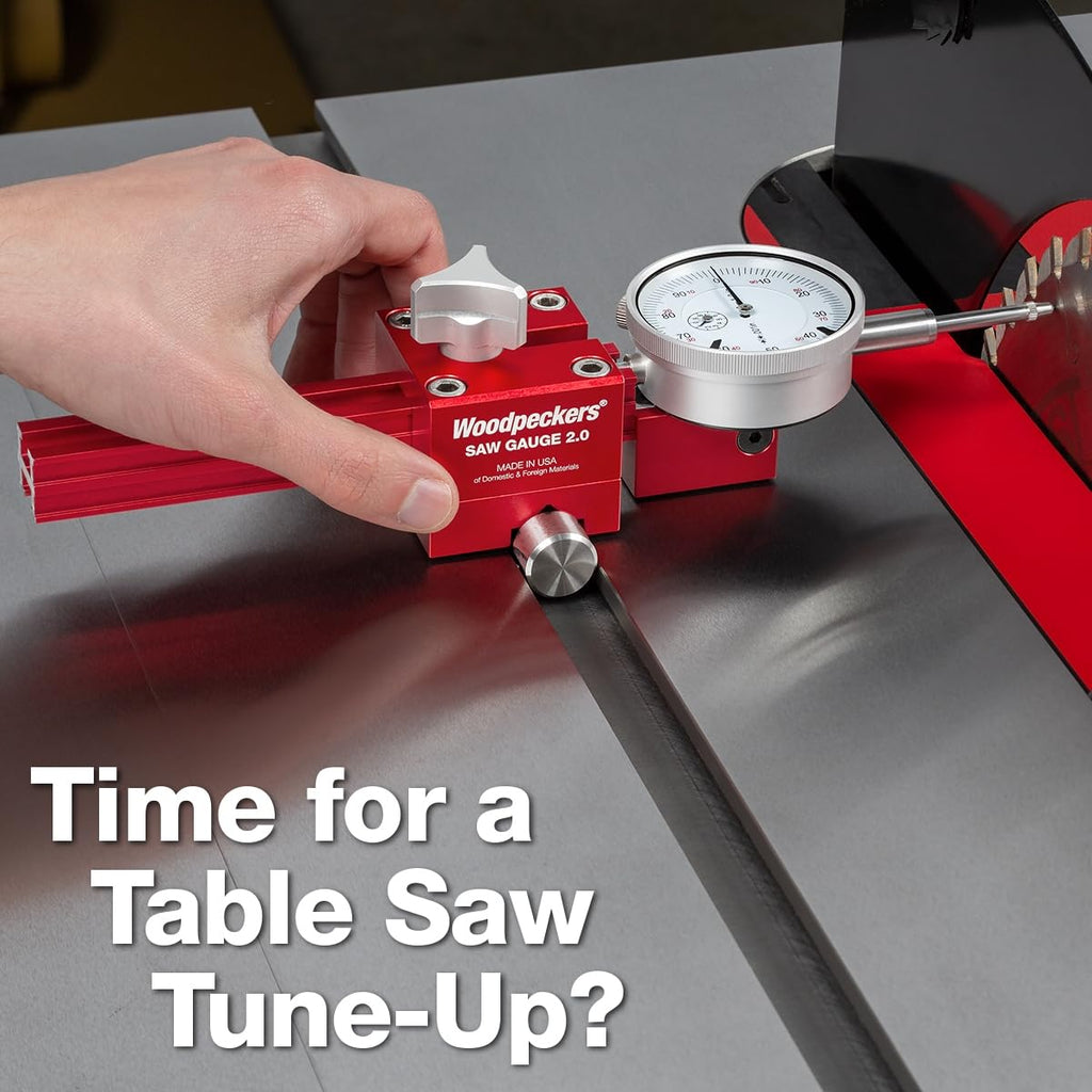 Saw Gauge with Dial Indicator and Extendable Arm F718245