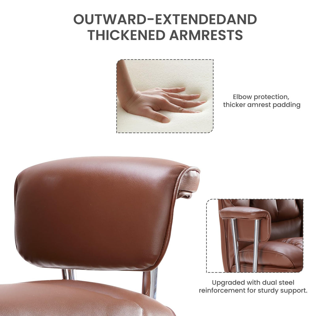 Big and Tall Executive Chair with Foot Rest D819085