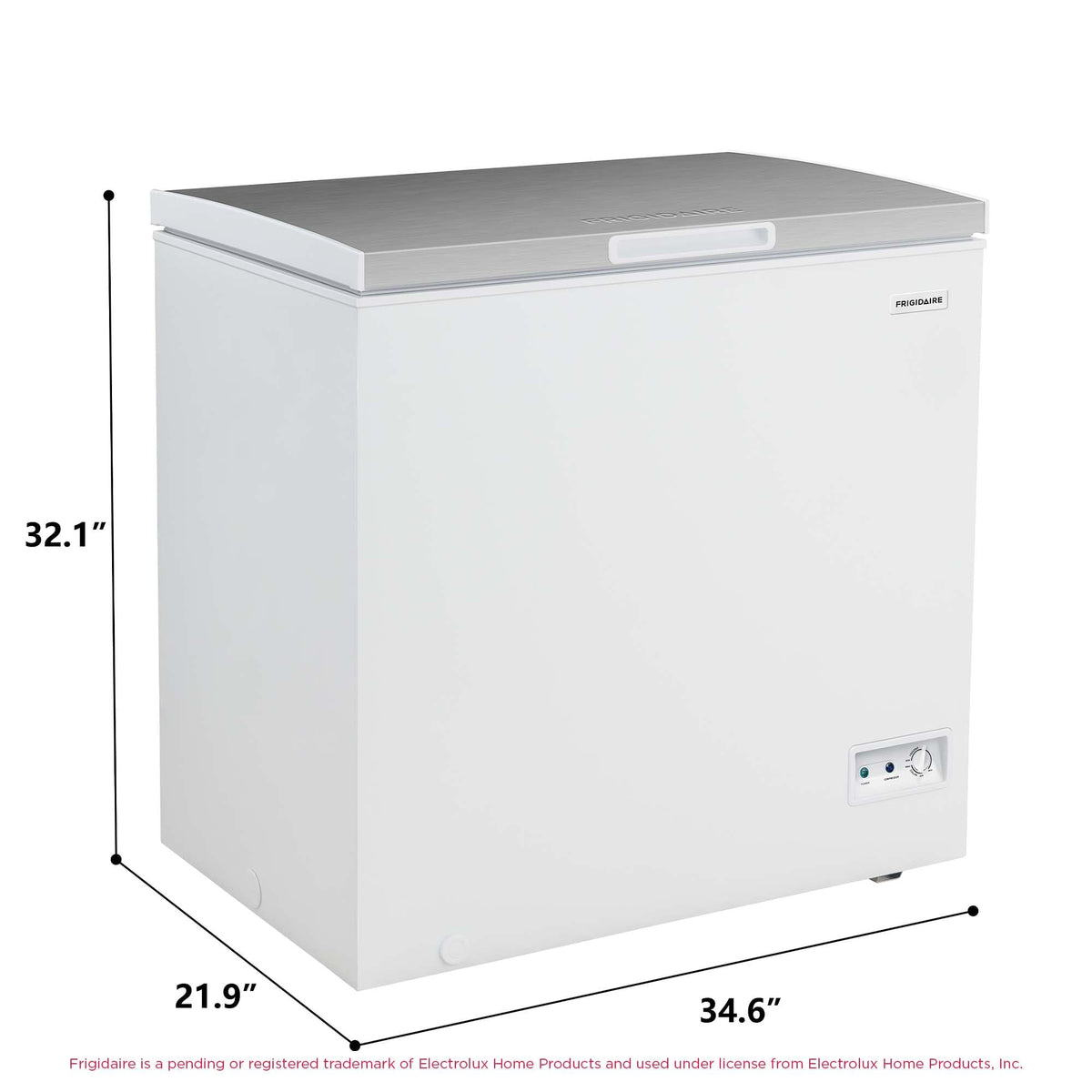 7 Cu. Ft. Chest Freezer with Removable Wire Basket U801662