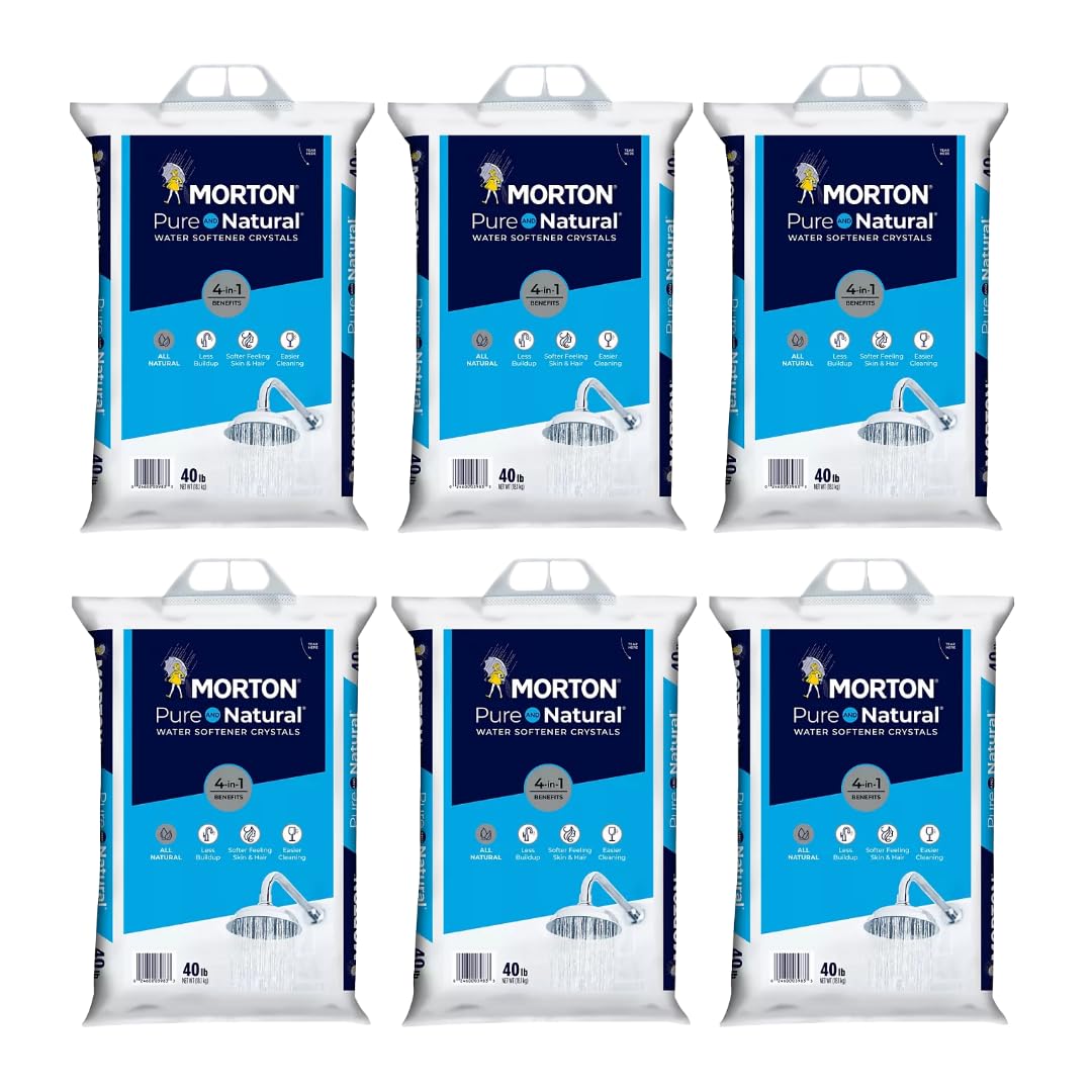 40-lbs. Water Softener Crystals (6 Bags) A693