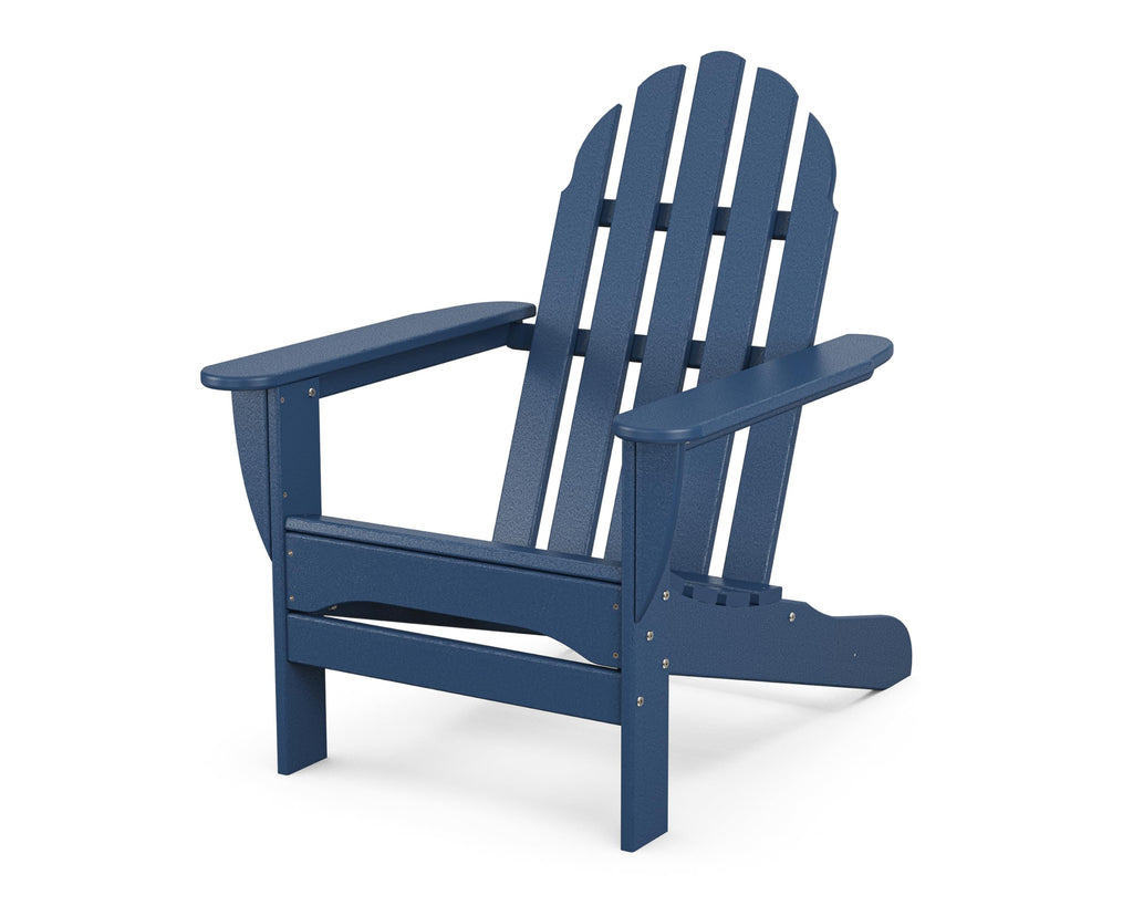 Navy Adirondack Chair & Side Table Bundle A883
