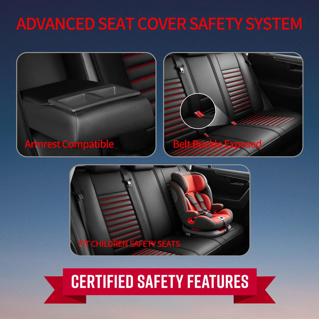 Car Seat Covers Full Set 5 Seat N7910
