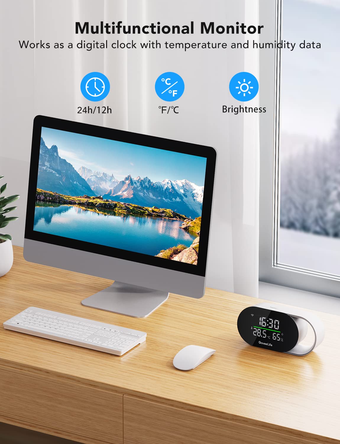 Dehumidifier with Air Quality Monitor A473