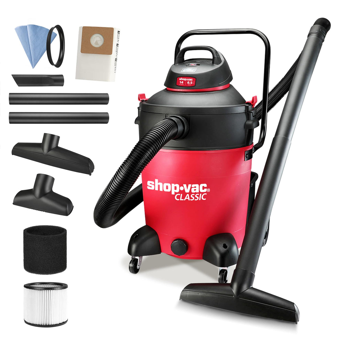 14 Gallon 6.5-Peak HP Wet/Dry Vacuum K790591
