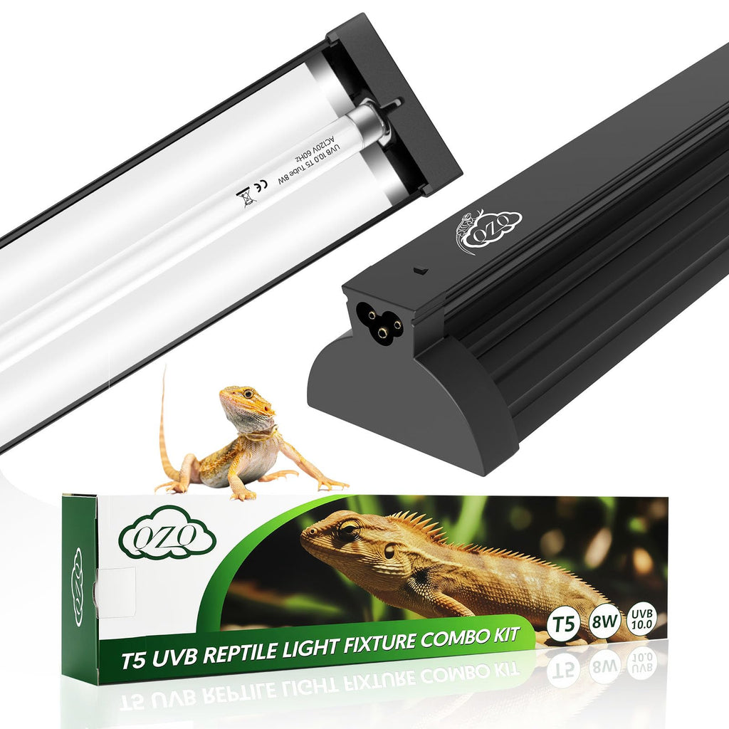 8W UVB Reptile Light Fixture Combo Kit M358102