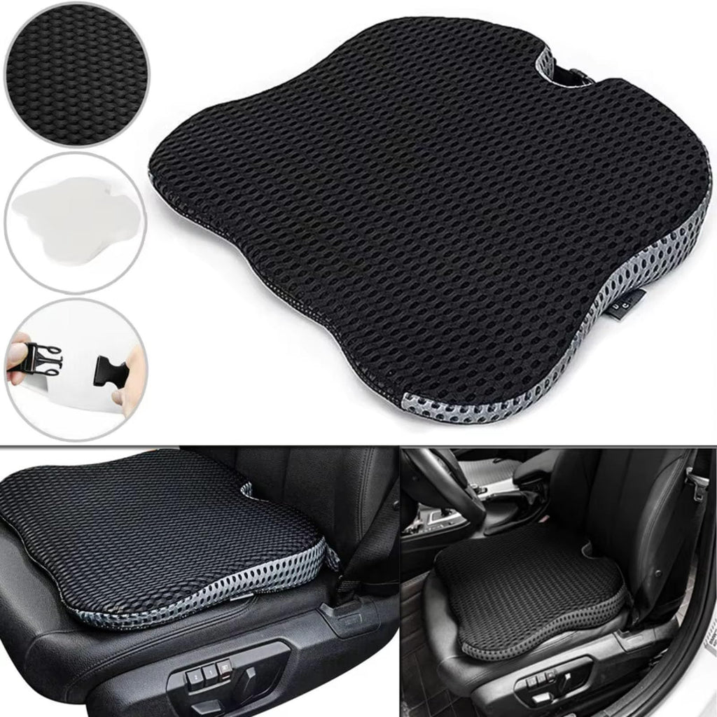 Black Memory Foam Car Seat Booster Cushion R497223