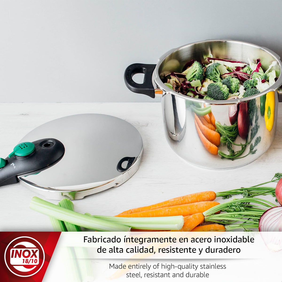 Fast Pressure Cooker 3 + 6 L R8551