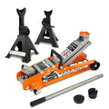 2.5 Ton Steel Floor Jack and 3 Ton Black Jack Stands X58081