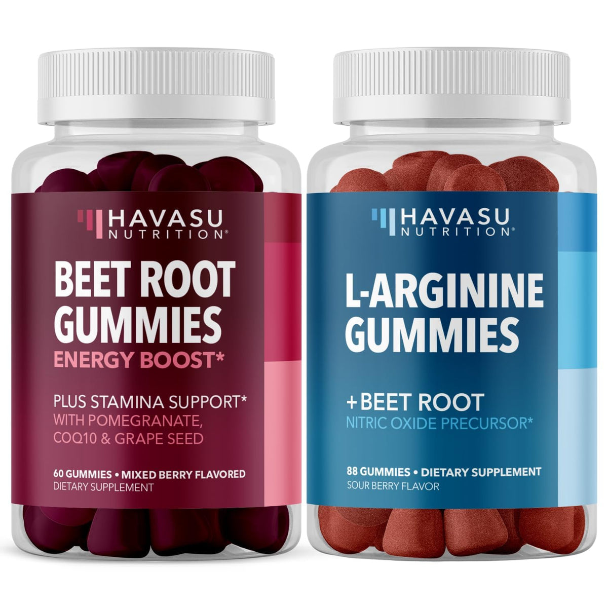 Beet Root Gummies + L-Arginine Gummies Bundle E59204