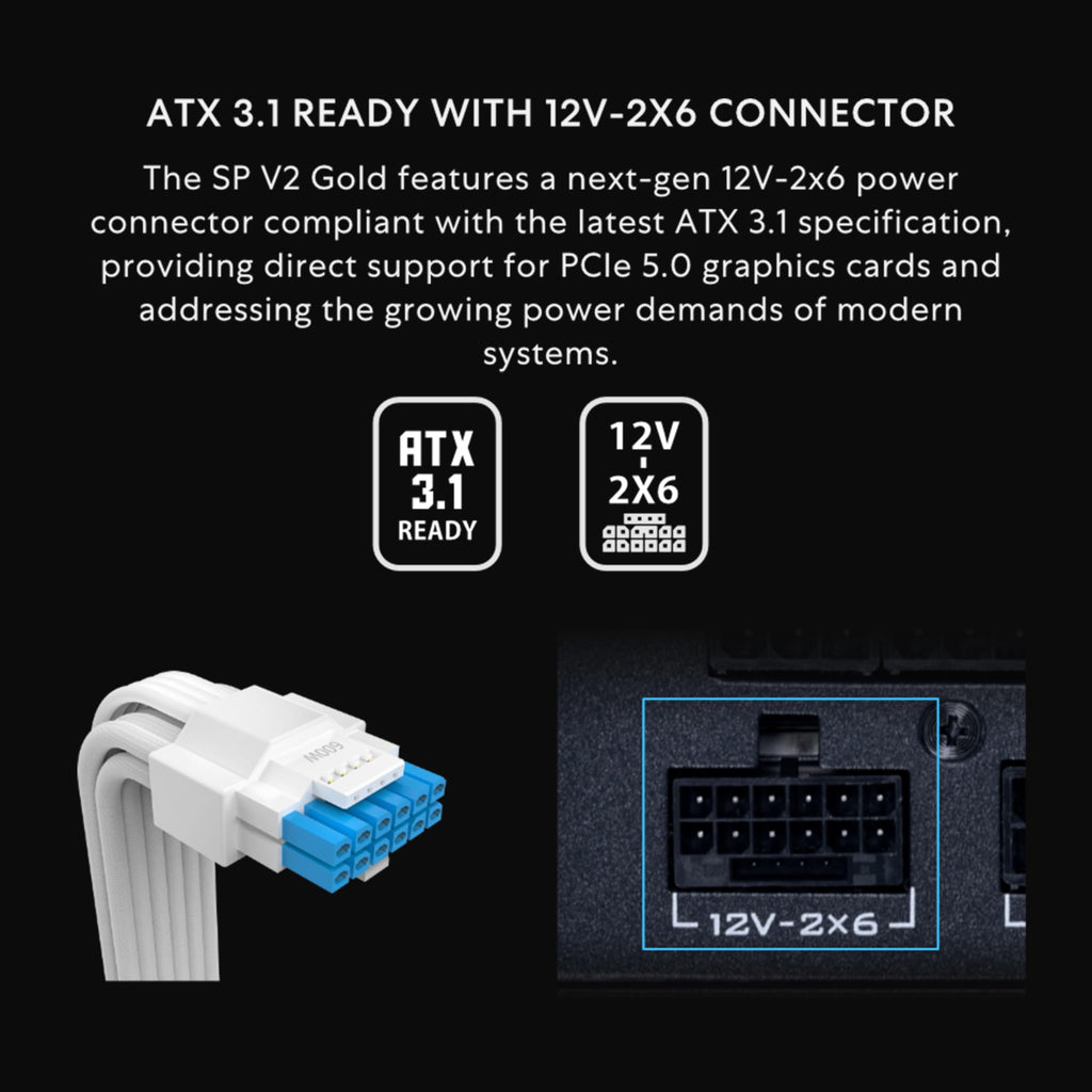 750W SFX 80 Plus Gold Black Power Supply M3241