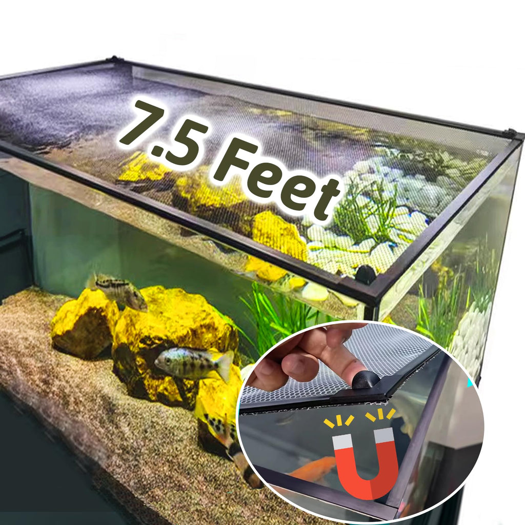 7.5 Feet Aquarium Anti-Jumping Net Cover O57118