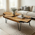 Live Edge Natural Wood Coffee Table D63653