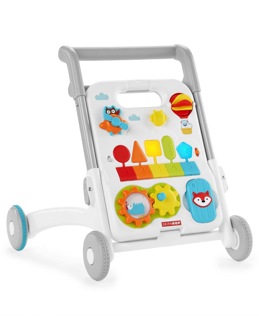 4-in-1 Sit to Stand Baby Walker with 40+ Activities I718824