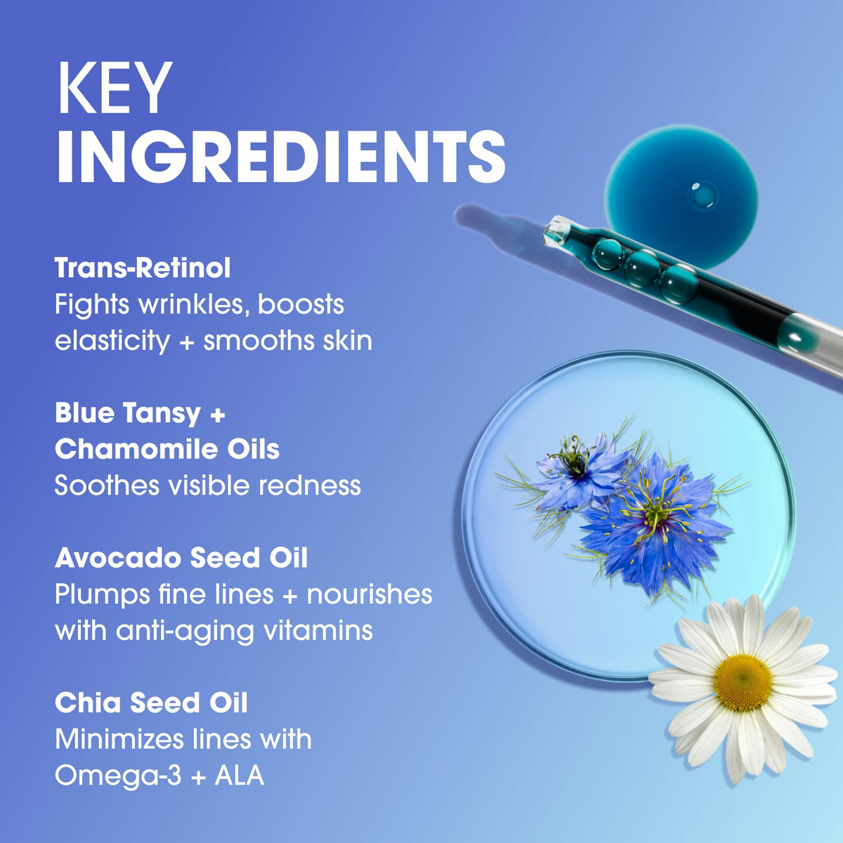 Retinol Sleeping Night Face Oil V309