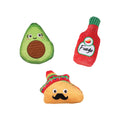 Plush Dog Toy 3 Pieces Set N4621