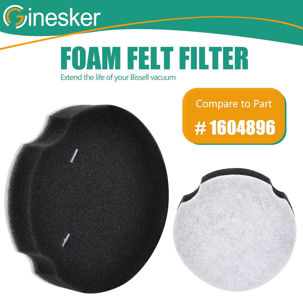 4 Pack Replacement Filters for Upright Vacuum Cleaner I419