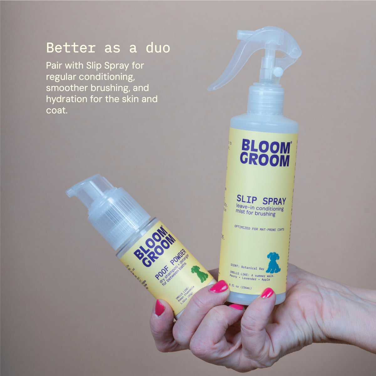 Waterless Dry Shampoo and Detangler for Dogs 1.52 oz C19203