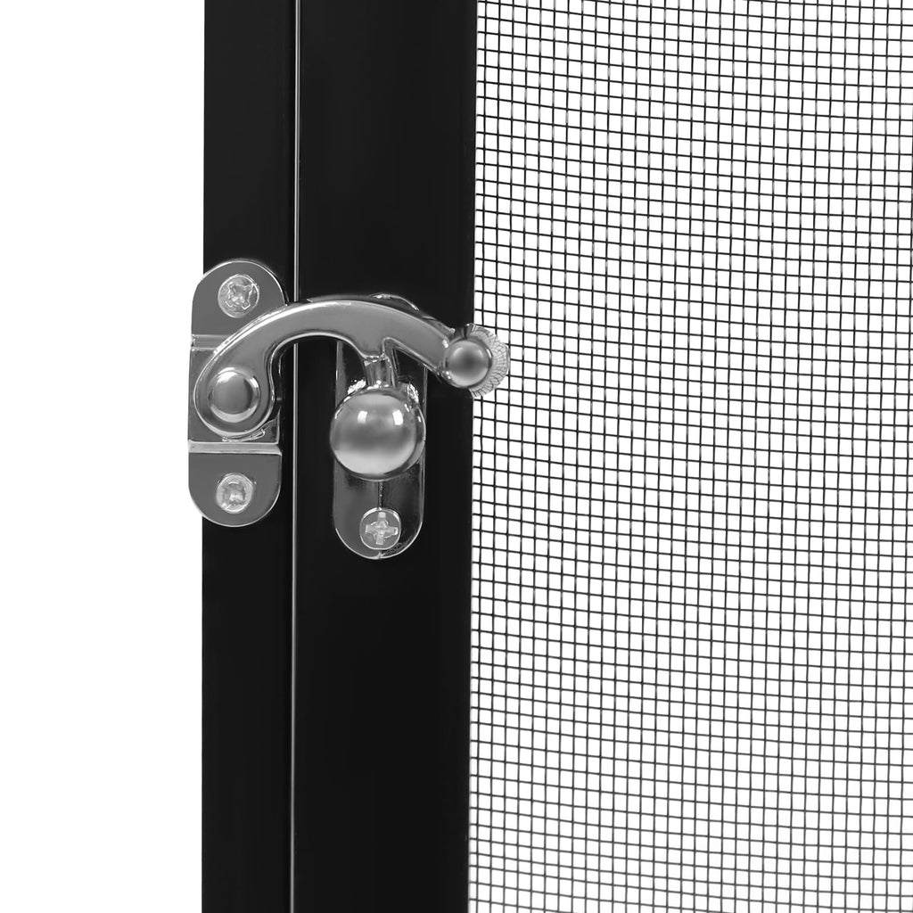 17.7"x17.7"x31.5" Foldable Aluminum Alloy Mesh Reptile Terrarium Y23633