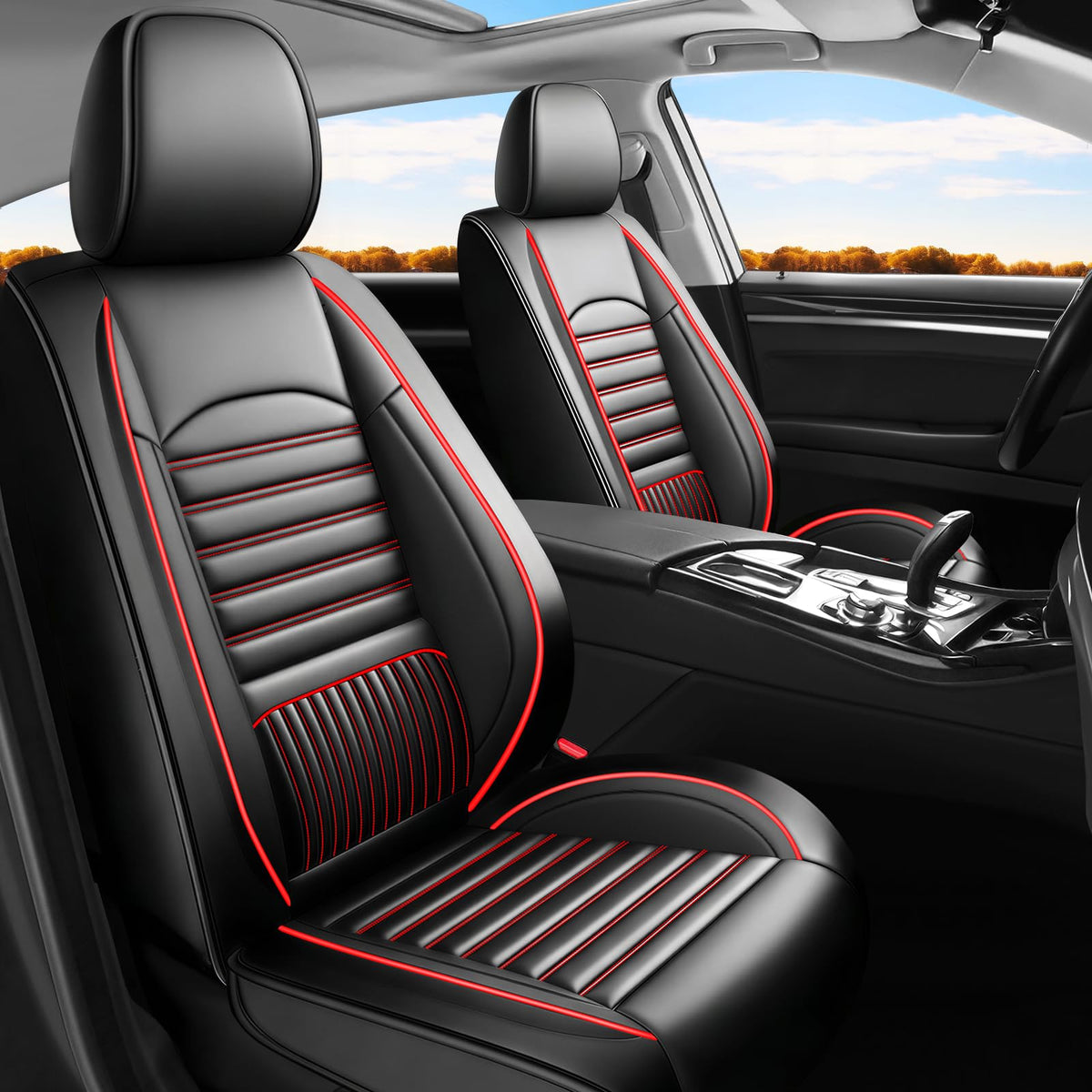 Car Seat Covers Full Set 5 Seat N7910