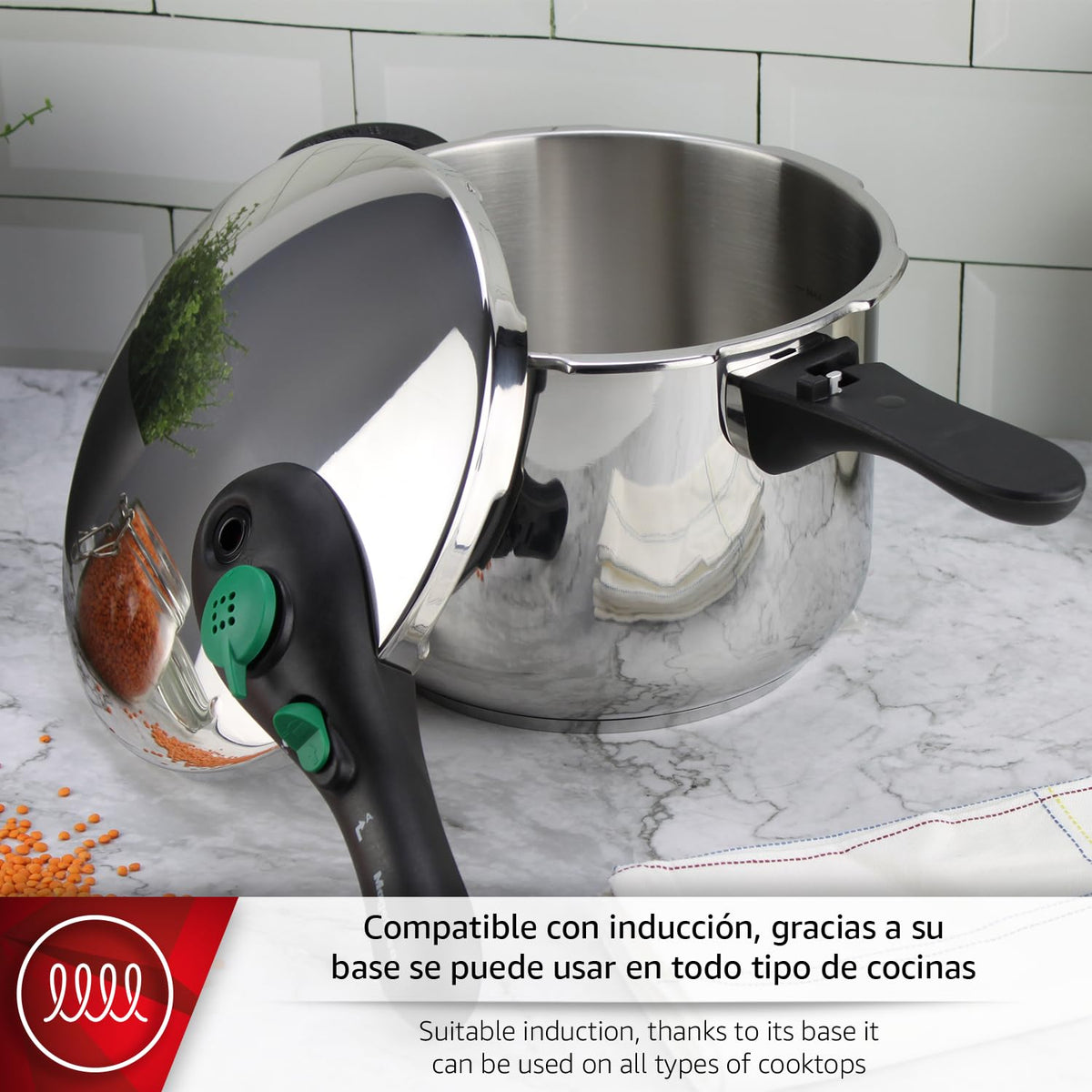 Fast Pressure Cooker 3 + 6 L R8551