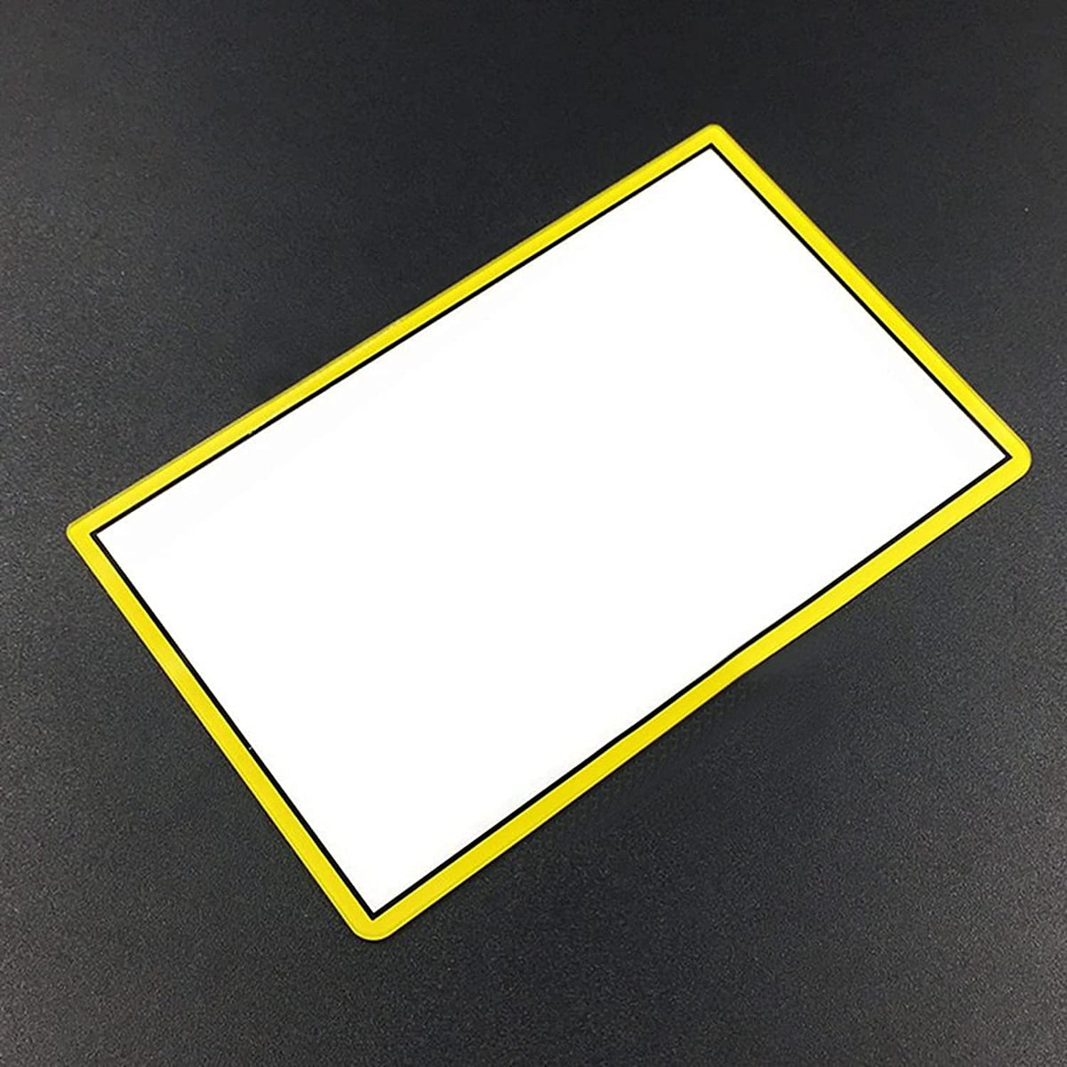 Replacement Glass Top Upper Screen Frame Lens Cover LCD Screen Protector With Adhesive Yellow V66996
