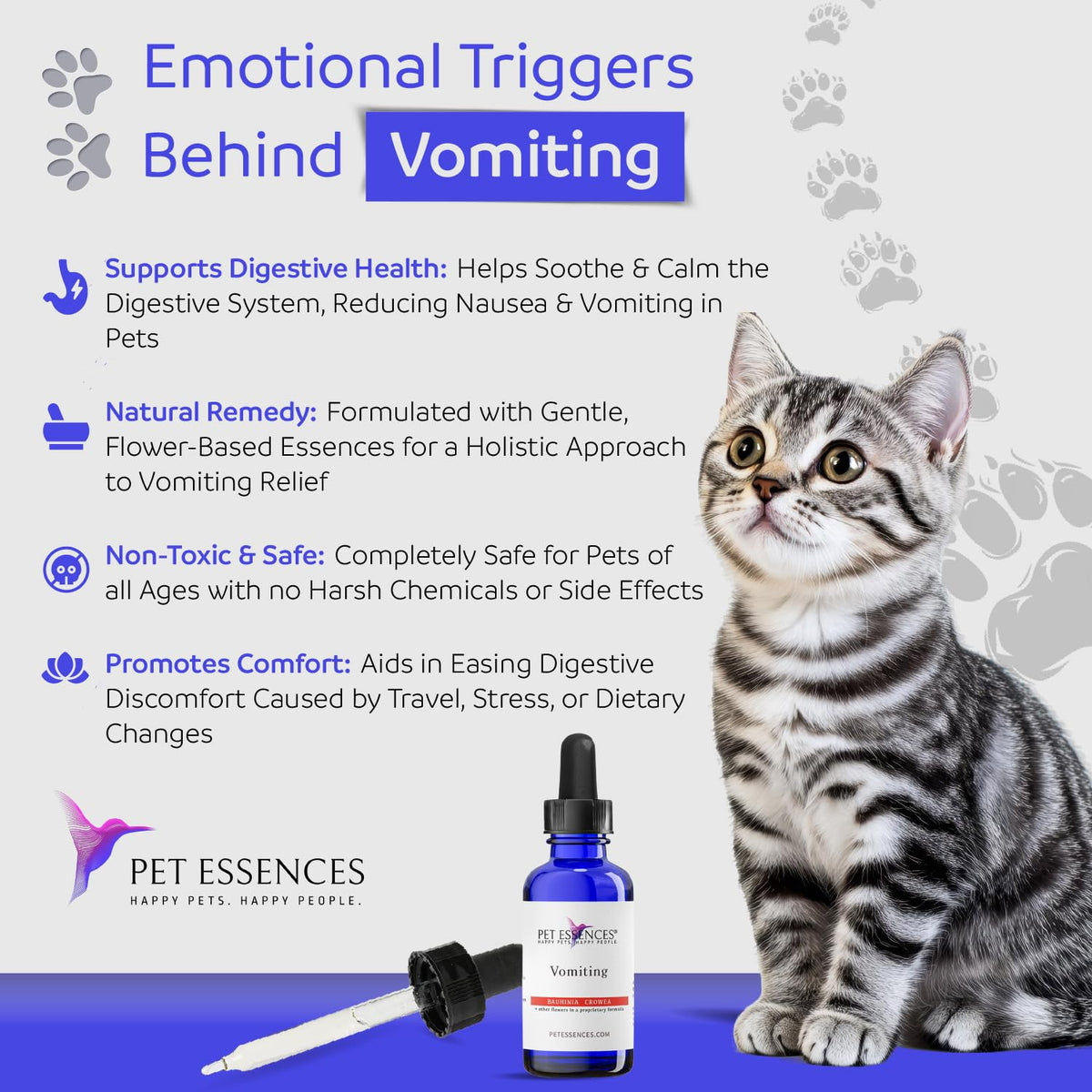 1 oz Natural Flower Essences for Dogs, Cats & Horses E30312